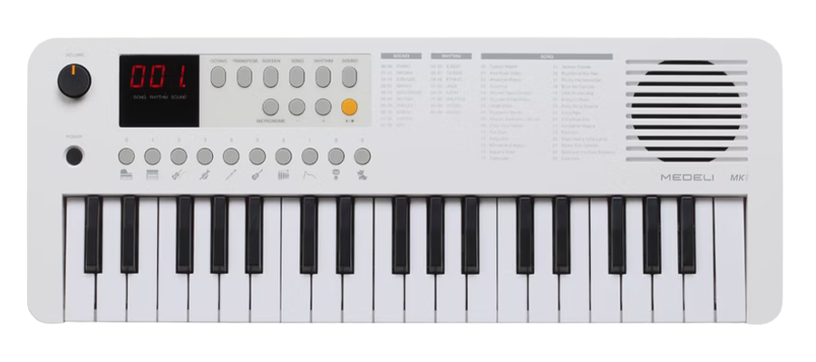 คีย์บอร์ดเด็ก Medeli MK1 ขนาดกะทัดรัด เหมาะสำหรับผู้เริ่มต้น