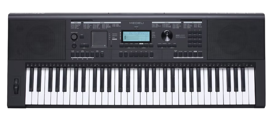 คีย์บอร์ดไฟฟ้า Medeli MK401 61 คีย์ พร้อมจอแสดงผลและเสียงสังเคราะห์คุณภาพสูง