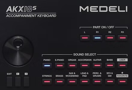 MEDELI AKX10S Professional Arranger Keyboard