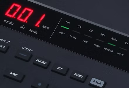 Medeli DD225 กลองไฟฟ้าตั้งโต๊ะแบบพกพา