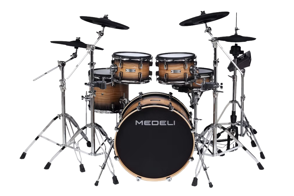 MEDELI MZ923 กลองไฟฟ้าฟูลไซส์ ดีไซน์สวย ใช้งานได้ทั้งในบ้านและเวทีแสดง