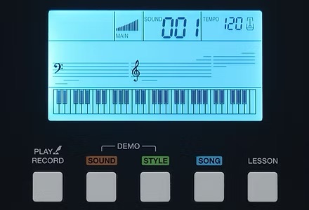 คีย์บอร์ดไฟฟ้า Medeli MK61 61 คีย์ พร้อมฟังก์ชันเรียนรู้